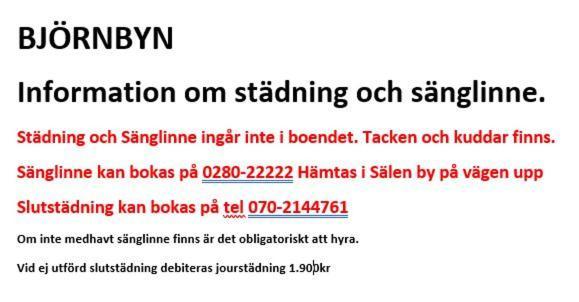 Bjoernbyn Apartamento Sälen Exterior foto